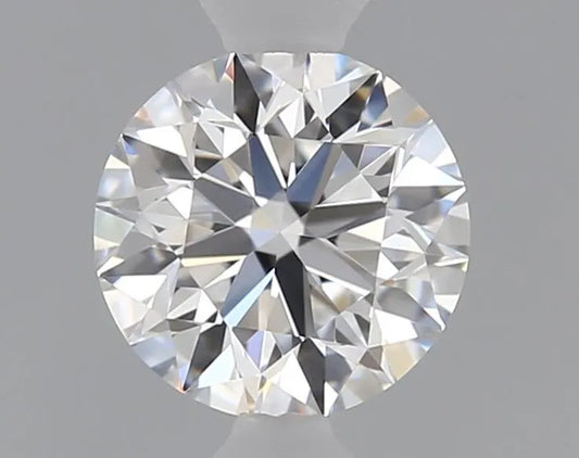 0.40ct Round Natural Diamond (Colour D, Clarity IF, Cut EX, GIA Certified)