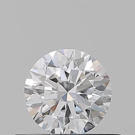 0.40ct Round Natural Diamond (Colour D, Clarity IF, Cut EX, GIA Certified)