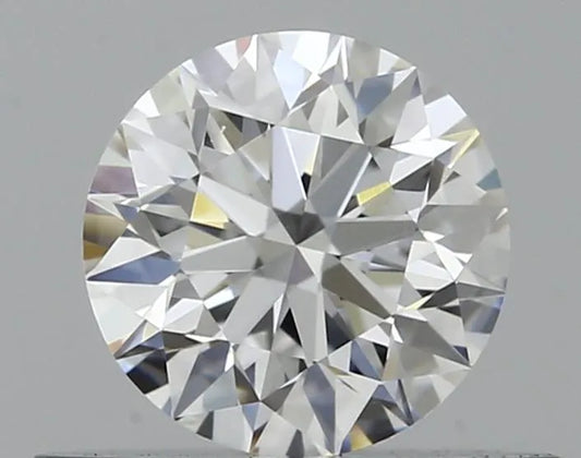 0.40ct Round Natural Diamond (Colour E, Clarity VVS2, Cut EX, GIA Certified)