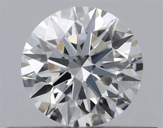 0.40ct Round Natural Diamond (Colour F, Clarity VS1, Cut EX, GIA Certified)