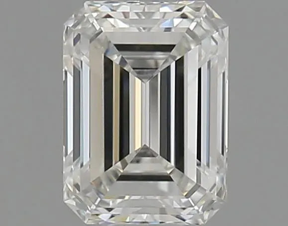 0.41ct Emerald Natural Diamond (Colour F, Clarity VVS1, Cut GD, GIA Certified)