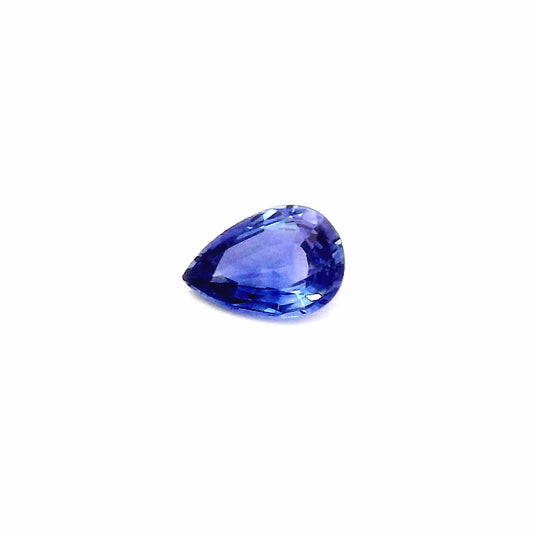 0.41ct Pear Natural Sapphire (Colour Blue, Clarity Slightly Included, Cut Faceted)