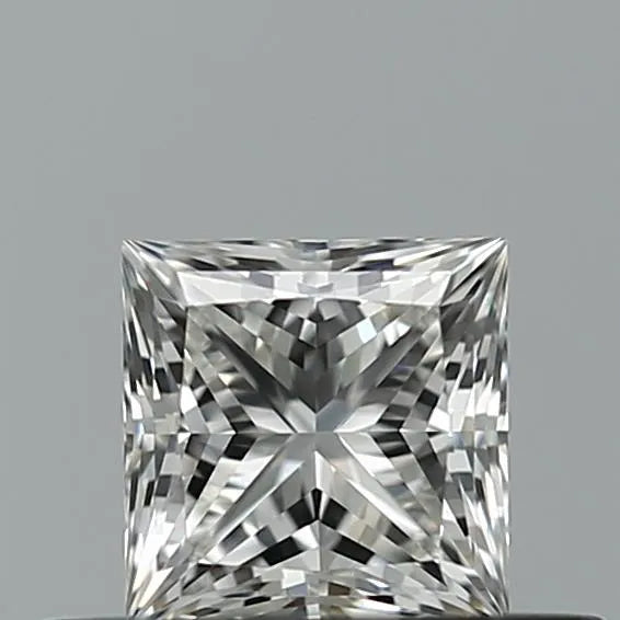 0.41ct Princess Natural Diamond (Colour F, Clarity VVS2, Cut EX, IGI Certified)