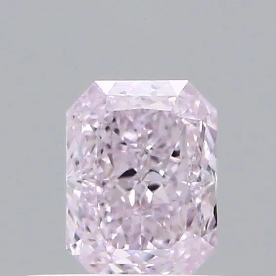 0.41ct Radiant Natural Diamond (Colour Fancy Light Pink, Clarity VS2, GIA Certified)