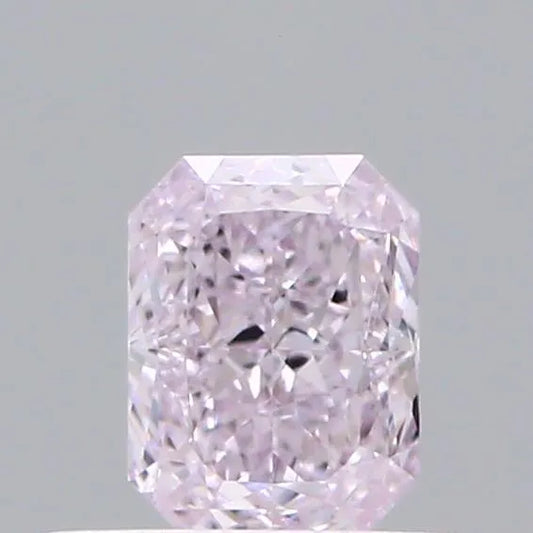 0.41ct Radiant Natural Diamond (Colour Fancy Light Pink, Clarity VS2, GIA Certified)