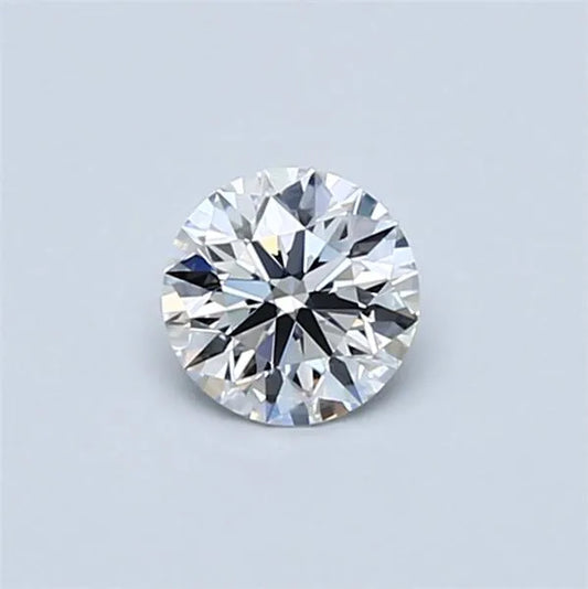 0.41ct Round Natural Diamond (Colour D, Clarity VVS2, Cut EX, GIA Certified)