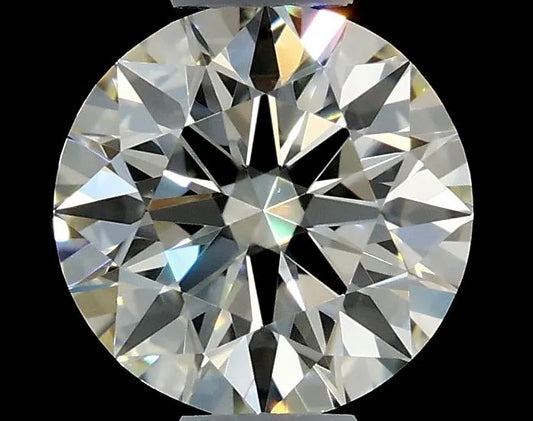 0.41ct Round Natural Diamond (Colour J, Clarity IF, Cut EX, IGI Certified)