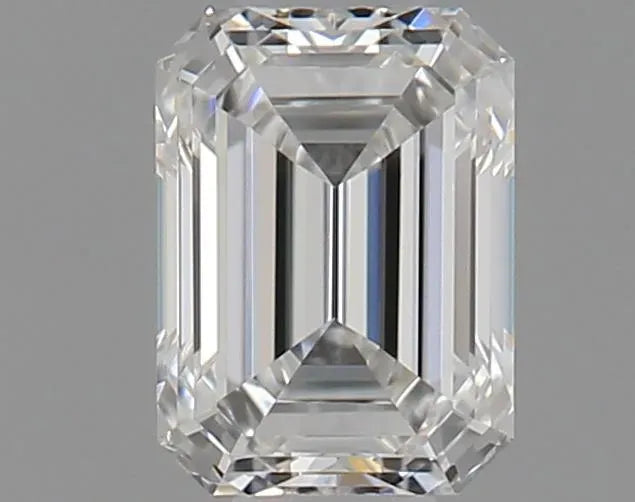 0.42ct Emerald Natural Diamond (Colour F, Clarity VVS1, Cut GD, GIA Certified)
