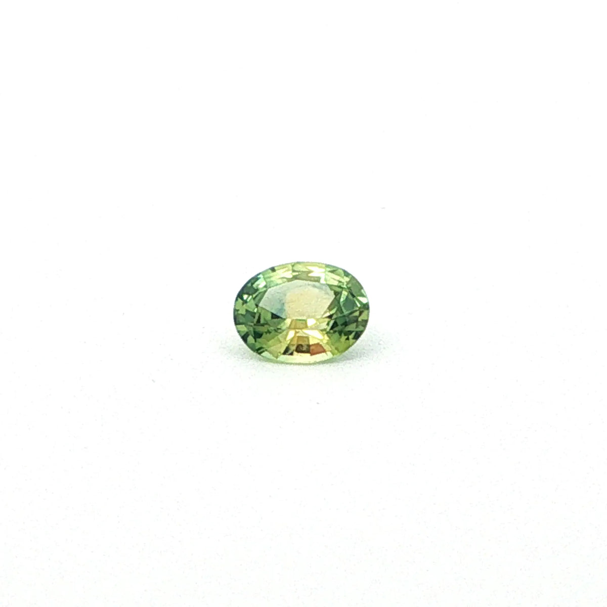 0.42ct Oval Natural Sapphire (Colour Bicolor, Clarity Eye Clean, Cut Faceted)