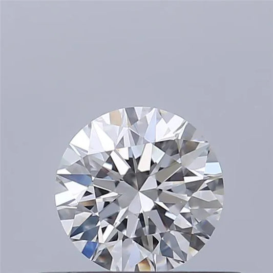 0.42ct Round Natural Diamond (Colour D, Clarity IF, Cut EX, IGI Certified)