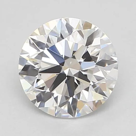 0.43ct Round Natural Diamond (Colour D, Clarity FL, Cut EX, GIA Certified)