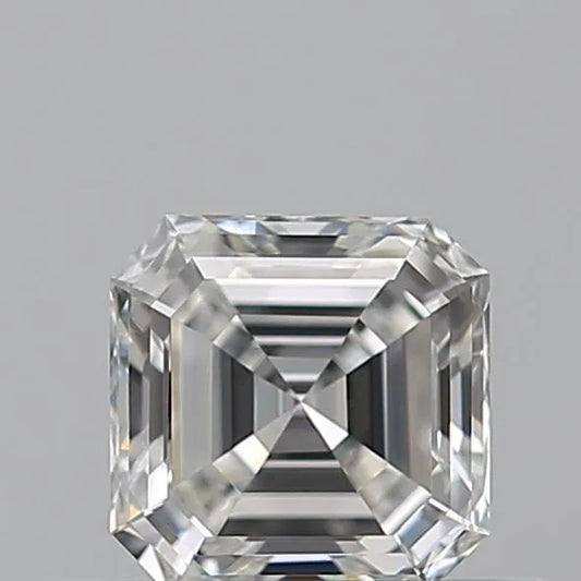 0.43ct Square emerald Natural Diamond (Colour F, Clarity IF, GIA Certified)