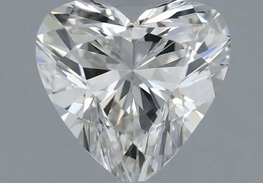 0.44ct Heart Lab Grown Diamond (Colour G, Clarity VVS2, IGI Certified)