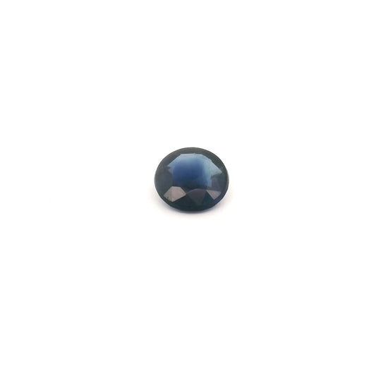 0.44ct Round Natural Sapphire (Colour Blue, Clarity Slightly Included, Cut Faceted)