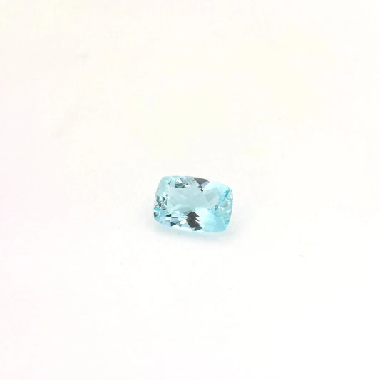 0.45ct Cushion Natural Aquamarine (Colour Blue, Clarity Eye Clean, Cut Faceted)