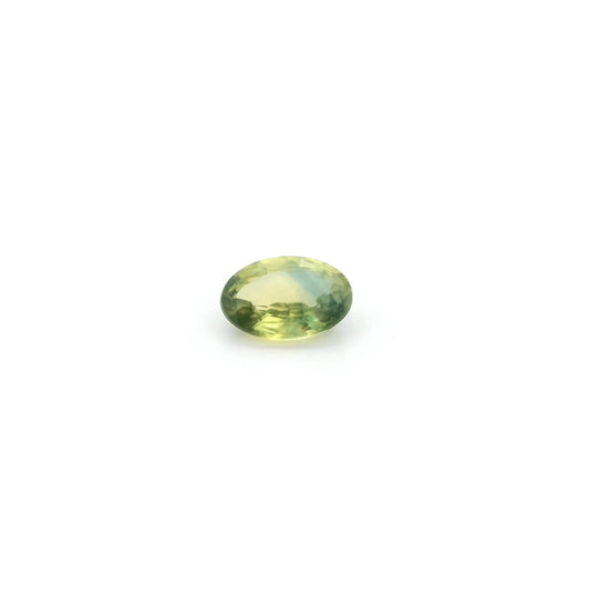 0.45ct Oval Natural Sapphire (Colour Yellow, Clarity Eye Clean, Cut Faceted)