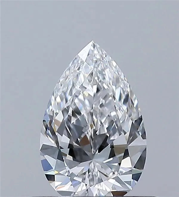 0.45ct Pear Natural Diamond (Colour D, Clarity IF, GIA Certified)