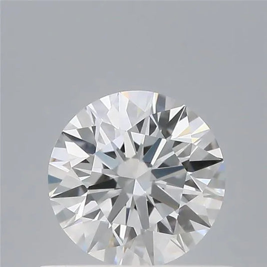 0.45ct Round Natural Diamond (Colour D, Clarity IF, Cut EX, GIA Certified)