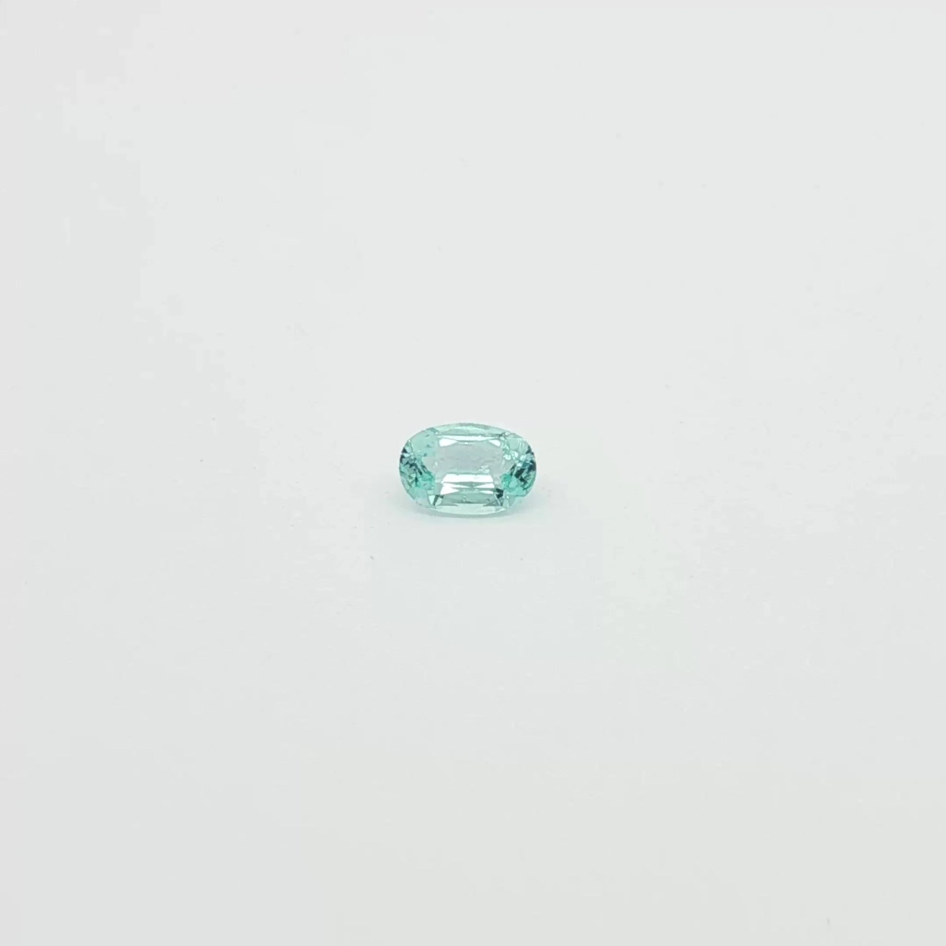 0.46ct Oval Natural Tourmaline (Colour Green, Clarity Moderately Included, Cut Faceted)