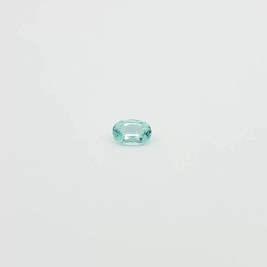0.46ct Oval Natural Tourmaline (Colour Green, Clarity Moderately Included, Cut Faceted)