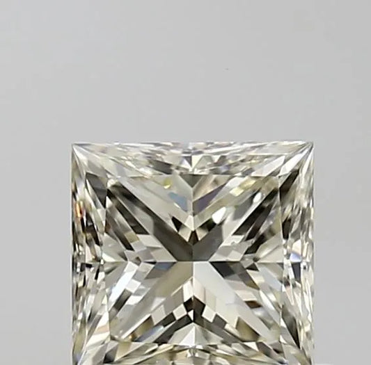 0.46ct Princess Natural Diamond (Colour L, Clarity VS2, GIA Certified)