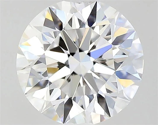 0.46ct Round Natural Diamond (Colour D, Clarity FL, Cut EX, GIA Certified)