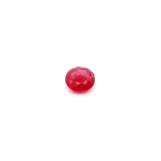 0.46ct Round Natural Ruby (Colour Red, Clarity Slightly Included, Cut Faceted)