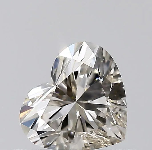 0.47ct Heart Natural Diamond (Colour L, Clarity VS2, GIA Certified)