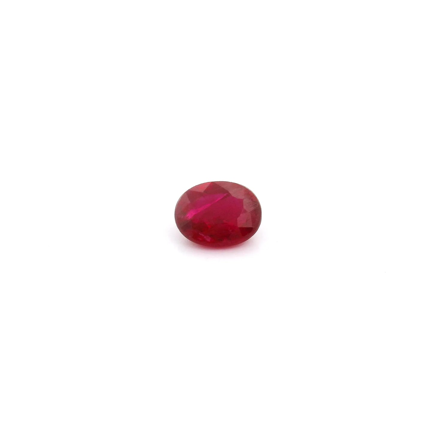 0.47ct Oval Natural Ruby (Colour Red, Clarity Eye Clean, Cut Faceted)