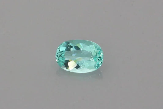 0.47ct Oval Natural Tourmaline (Colour Blue, Clarity Eye Clean, Cut Faceted)