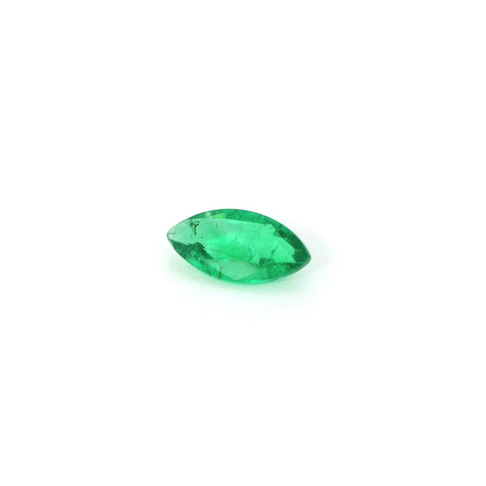 0.48ct Marquise Natural Emerald (Colour Green, Clarity Moderately Included, Cut Faceted)
