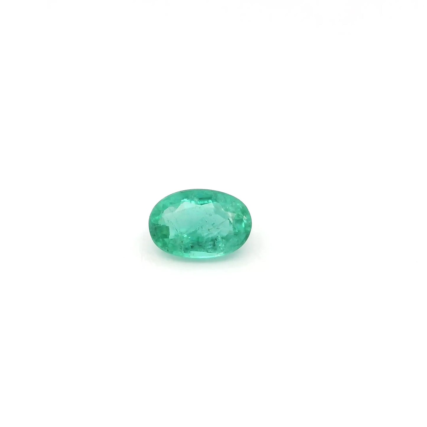 0.49ct Oval Natural Emerald (Colour Green, Clarity Slightly Included, Cut Faceted)