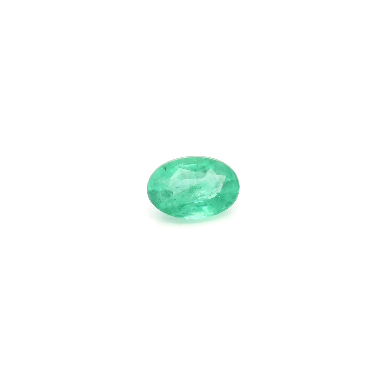 0.49ct Oval Natural Emerald (Colour Green, Clarity Slightly Included, Cut Faceted)