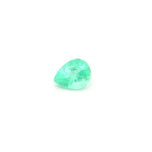0.49ct Pear Natural Emerald (Colour Green, Clarity Slightly Included, Cut Faceted)