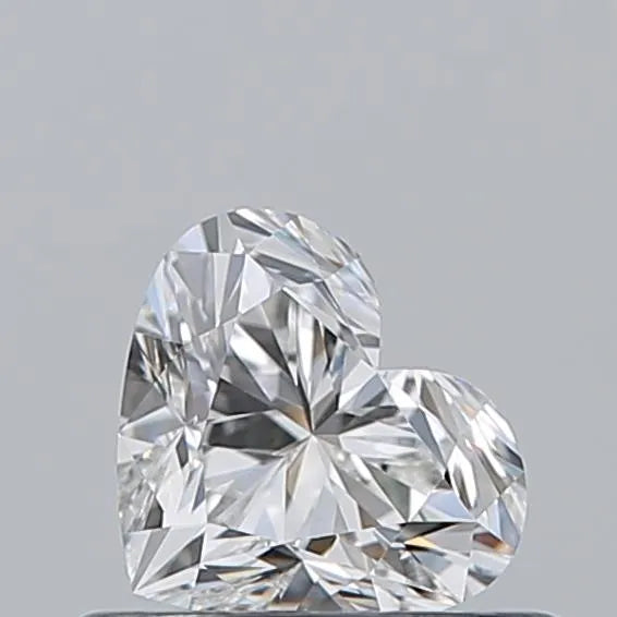 0.50ct Heart Natural Diamond (Colour F, Clarity VS1, GIA Certified)