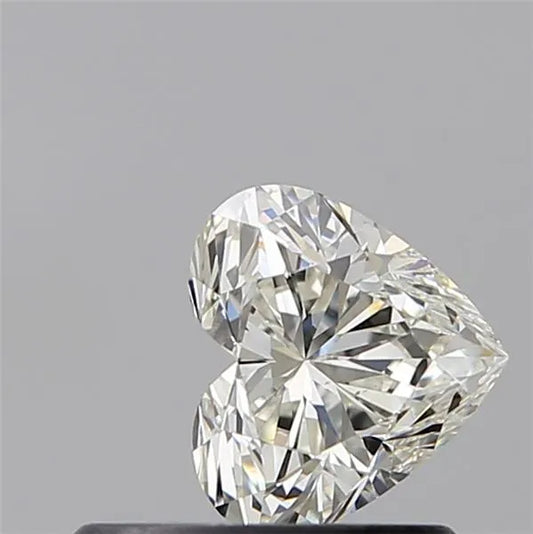 0.50ct Heart Natural Diamond (Colour K, Clarity VS2, GIA Certified)