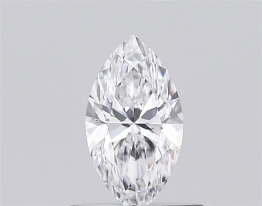 0.50ct Marquise Natural Diamond (Colour D, Clarity SI1, GIA Certified)