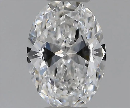 0.50ct Oval Natural Diamond (Colour D, Clarity VS2, GIA Certified)