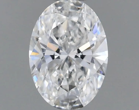 0.50ct Oval Natural Diamond (Colour E, Clarity VVS1, GIA Certified)