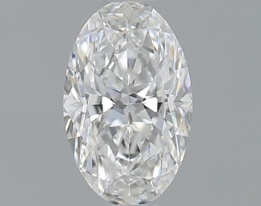 0.50ct Oval Natural Diamond (Colour F, Clarity VVS2, Cut VG, GIA Certified)