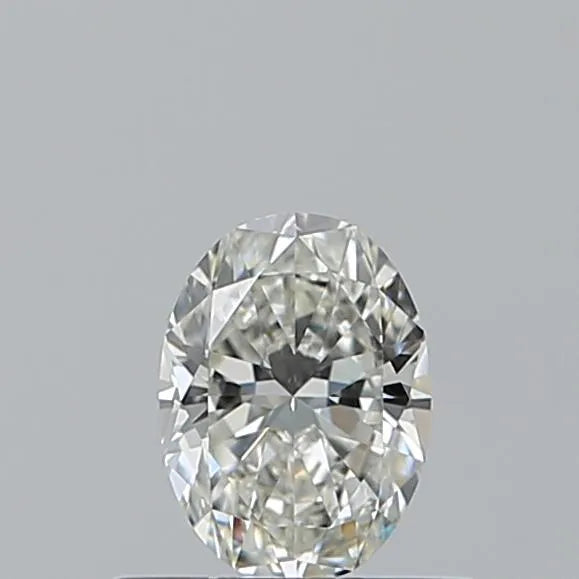 0.50ct Oval Natural Diamond (Colour G, Clarity IF, Cut VG, IGI Certified)