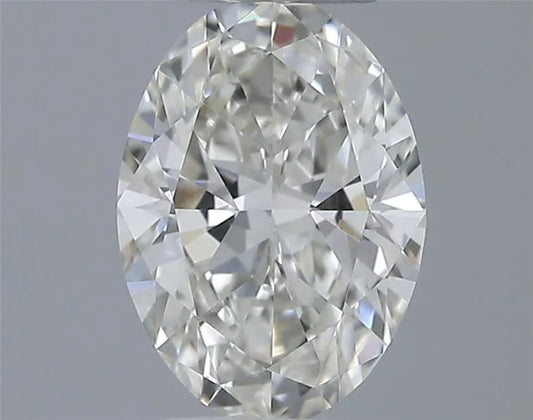 0.50ct Oval Natural Diamond (Colour I, Clarity VVS2, Cut VG, IGI Certified)