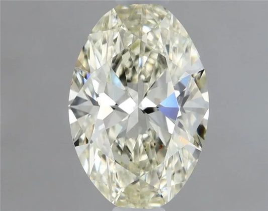 0.50ct Oval Natural Diamond (Colour K, Clarity VS1, Cut EX, IGI Certified)