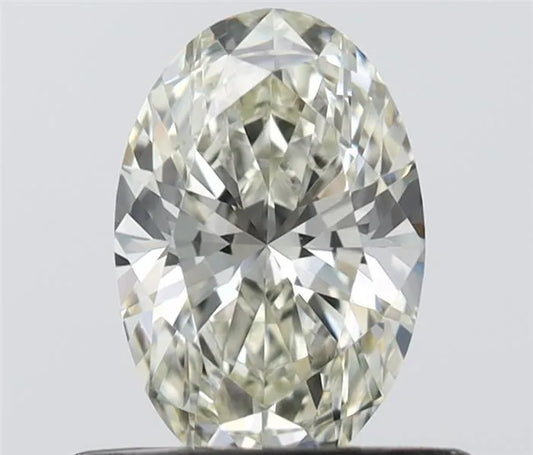 0.50ct Oval Natural Diamond (Colour K, Clarity VVS1, Cut EX, IGI Certified)