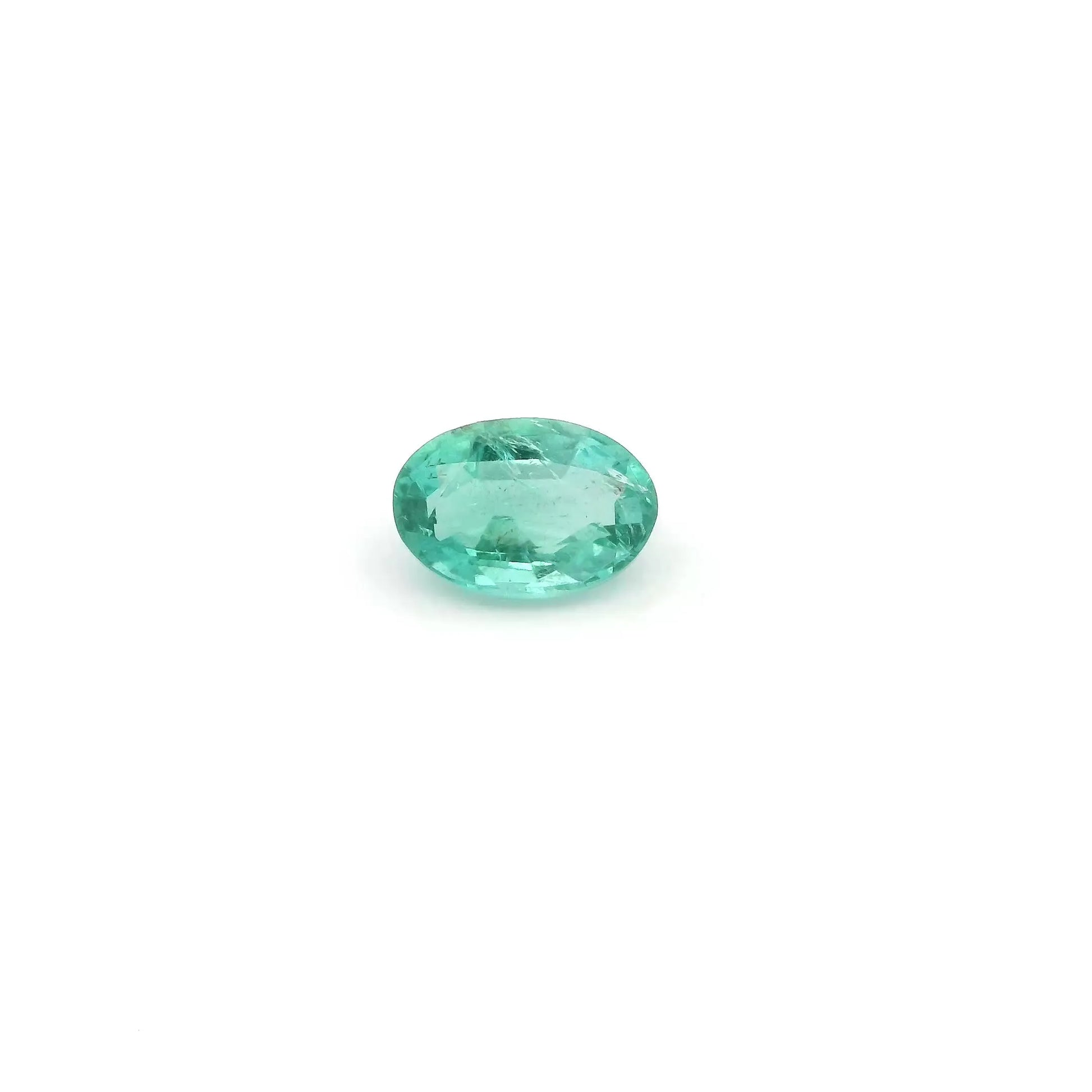 0.50ct Oval Natural Emerald (Colour Green, Clarity Slightly Included, Cut Faceted)