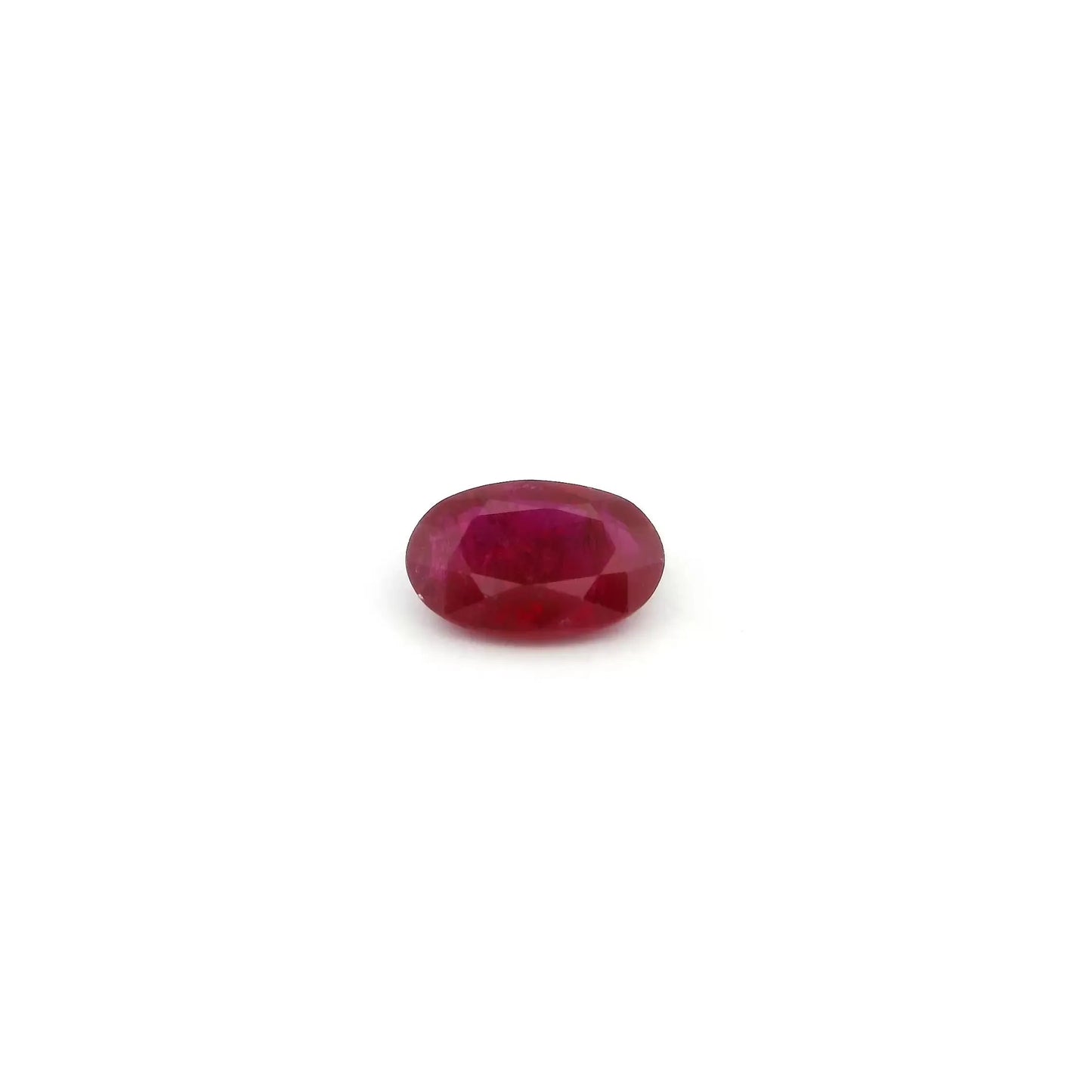 0.50ct Oval Natural Ruby (Colour Red, Clarity Slightly Included, Cut Faceted)