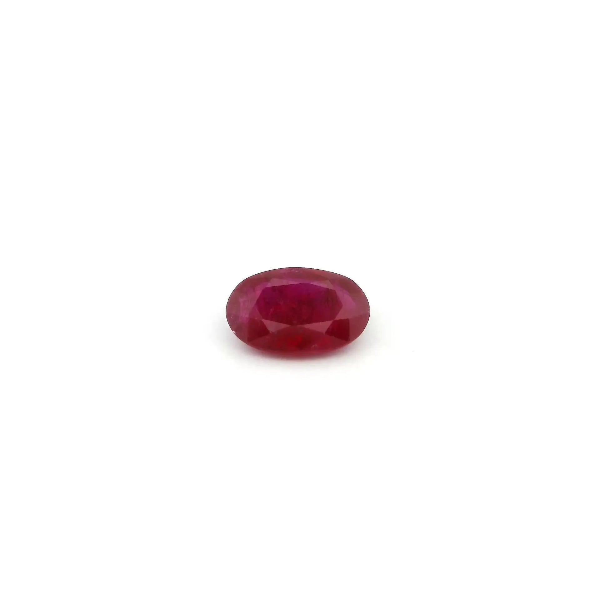0.50ct Oval Natural Ruby (Colour Red, Clarity Slightly Included, Cut Faceted)