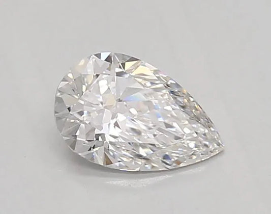 0.50ct Pear Lab Grown Diamond (Colour D, Clarity VVS2, IGI Certified)