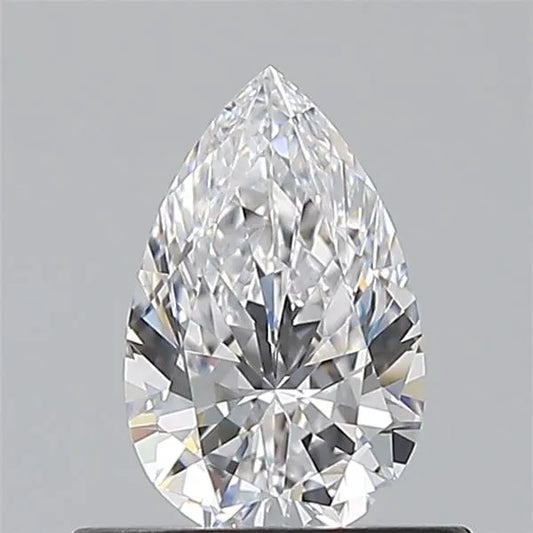 0.50ct Pear Natural Diamond (Colour D, Clarity FL, GIA Certified)
