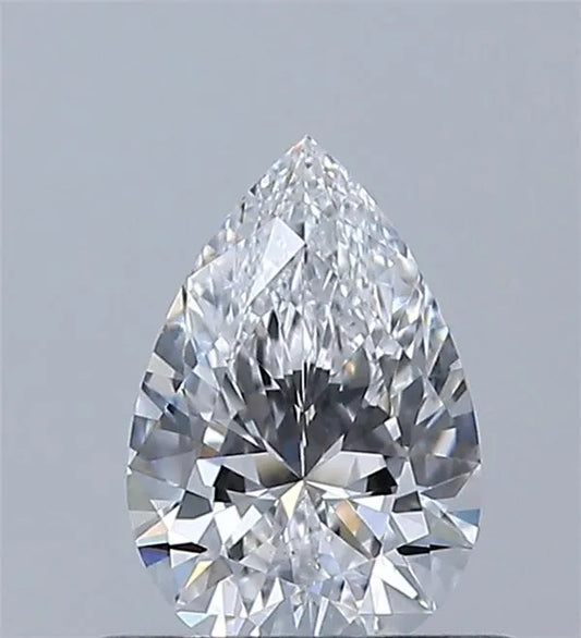 0.50ct Pear Natural Diamond (Colour D, Clarity VS2, GIA Certified)